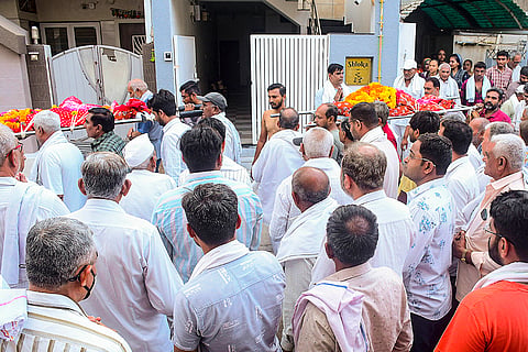 Rajkot game zone fire victims' funeral